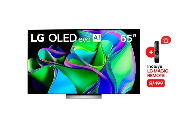 Televisor OLED 65 UHD 4K ThinQ AI OLED65C3