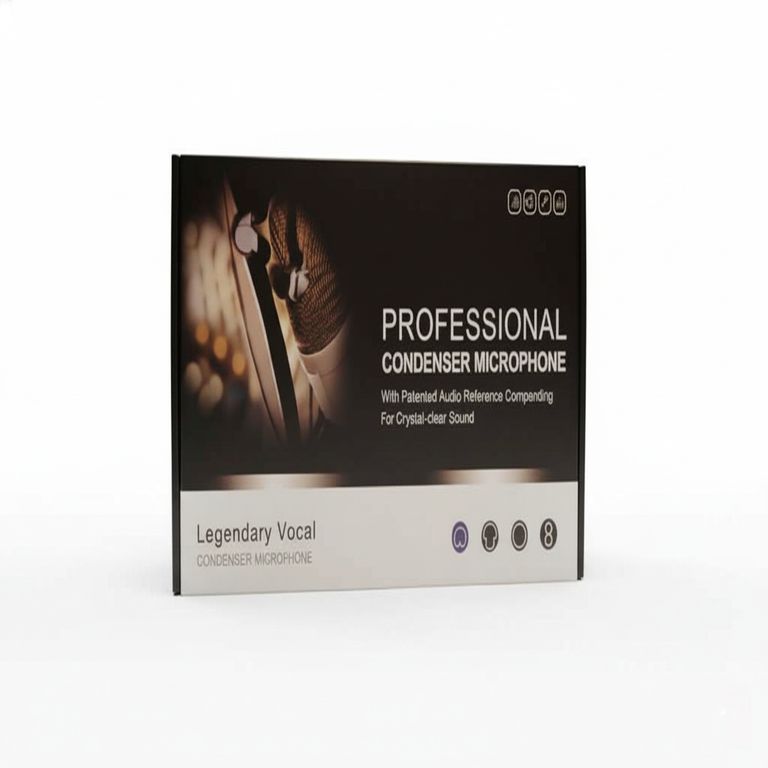 Micrófono condensador profesional legendario vocal