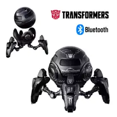 TRANSFORMERS - Parlante Bluetooth Inalámbrico con soporte Negro Portatil