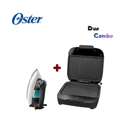 OSTER - Duo Sandwichera CKSTSM400 y Plancha GCSTBV4119