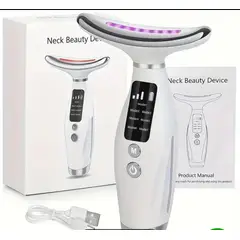 GENERICO - MASAJEADOR REJUVENECEDOR FACIAL CON LUZ LED