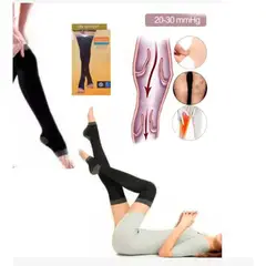 GENERICO - Medias de Compresión Graduada 2030 mmHg Largas para Piernas Uso Diario y Deportivo