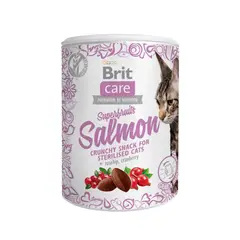 BRIT CARE - Cat Snack Superfruits Salmon 100 gr