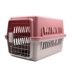 GENERICO - KENNEL L50 ROSADO - TRANSPORTADOR PARA MASCOTAS