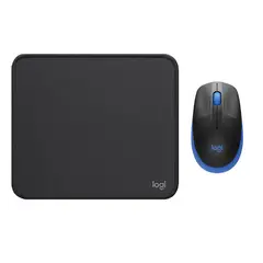 LOGITECH - MOUSE M190 Y PAD MOUSE 200x230