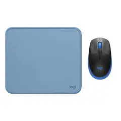 LOGITECH - MOUSE M190 Y PAD MOUSE 200x230