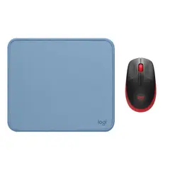 LOGITECH - MOUSE M190 Y PAD MOUSE 200x230
