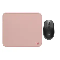 LOGITECH - MOUSE M190 Y PAD MOUSE 200x230
