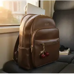 GENERICO - Mochila Portalaptop 14.5 Ab Premium Cereza PU