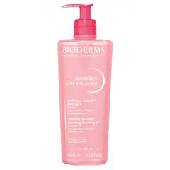 BIODERMA - Limpiador Facial Sensibio Gel Moussant Micelar para Piel Sensible de 500ml