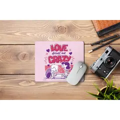 GENERICO - Mousepad Lucy Love rosado