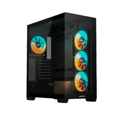 VARIOS - Case Gigabyte C500 Panoramic Stealth Mid Tower Color Negro Con Ventanas Rgb