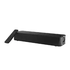 CREATIVE - Parlante Sound Bar Stage Se 24W Con Bluetooth Y Usb - Color Negro, Sonido Surroun
