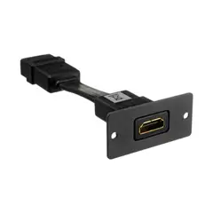 VARIOS - Placa De Pared Kramer W-H Hdmi, Inserción Elegante Y Funcional Para Conexiones De Alta Def