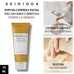SKIN1004 - Mini Espuma Limpieza Facial Piel Sensible - Madagascar Centella Ampoule Foam 20ml
