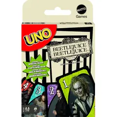 MATTEL - UNO Edición Especial Beetlejuice Games