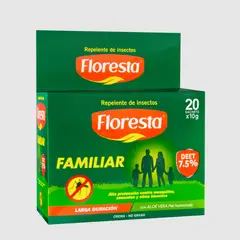 JM IMPORT - Repelente de Insectos Familiar Floresta en Sachet x 20 unidades