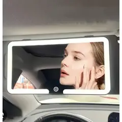 GENERICO - ESPEJO LED RECARGABLE PARA AUTO