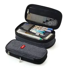 GENERICO - Cartuchera neceser Angoo expandible negro