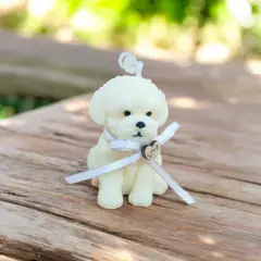 GENERICO - VELA AROMATICA PERRITO BICHON DE CERA DE SOJA