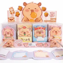 GENERICO - Mini libreta de notas expandible capibara