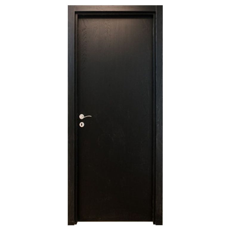 Puerta de Melamina Casatto Interior - 90 x 210 cm - Roble Negro