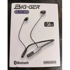 BIG GER - Audífonos Bluetooth para Bicicleta moto Larga duración de carga BIG-GER A3126M