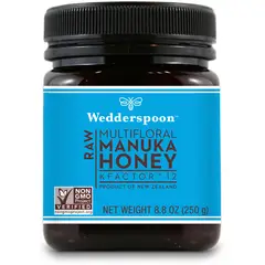 GENERICO - Wedderspoon On The Go Raw Premium Manuka Miel KFactor 16 genuina miel de Nueva Zelanda