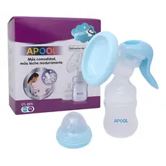 OEM - Extractor De Leche Materna- color Celeste 2 en 1