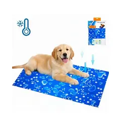 GENERICO - COLCHONETA REFRESCANTE PARA MASCOTA DISEÑOS ALEATORIO TALLA MD