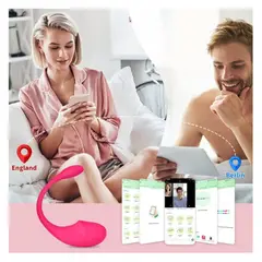 GENERICO - VIBRADOR A DISTANCIA CON APP VARIOS MODOS DE JUEGO