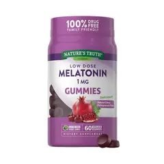 NATURE'S TRUTH - Gomita Melatonina 1 MG / 60 Gomitas - Cherry
