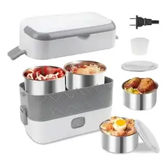 U BUY - Vaporera De Arroz Eléctrica Portátil Para Uso Doméstico