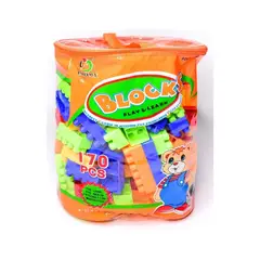 GENERICO - Bloques de Construcción de Plástico Grandes 170 Piezas