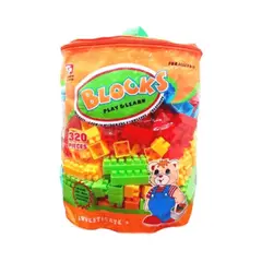 GENERICO - Bloques de Construcción de Plástico Grandes 320 Piezas