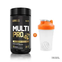 LEVEL PRO - MULTIVITAMÍNICO MULTI-PRO 90 CÁPS