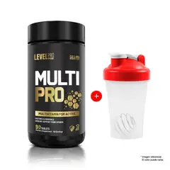 LEVEL PRO - MULTIVITAMÍNICO MULTI-PRO DE 90 CÁPSULAS