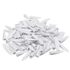 GENERICO - Tapa tornillos para sistema de agujeo Oculto 100 unidades - Blanco