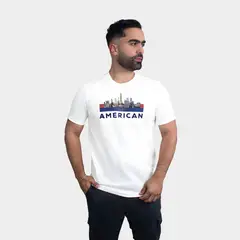 PAPIROS DENIM - Polo para Hombre 100% algodón American City