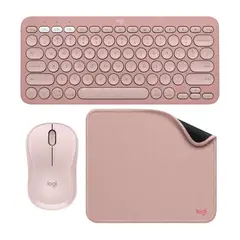 LOGITECH - TECLADO K380S+MOUSE M240+PAD MOUSE 200X230