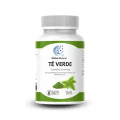 GENERICO - Te verde en capsulas 100 unid de 400MG - Global Natural