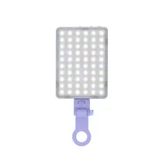 KUZLER - Luz Led Selfie Para Celular Alta Potencia Licht-101M Lila