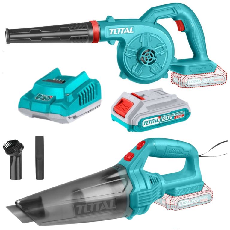 Mega Combo Sopladora y Aspiradora inalambrico 20V TOSLI240998