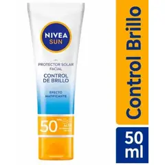 NIVEA - Sun Face Shine Control Cream FPS50 50ML
