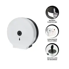 GENERICO - DISPENSADOR DE PAPEL HIGIÉNICO PARA BAÑO