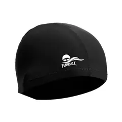 FUBBALL - Gorro de Natación Fibra de Algodón - Black Estándar