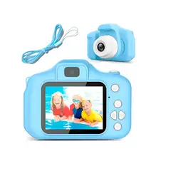 GENERICO - MINI CÁMARA DIGITAL PARA NIÑOS COLOR CELESTE