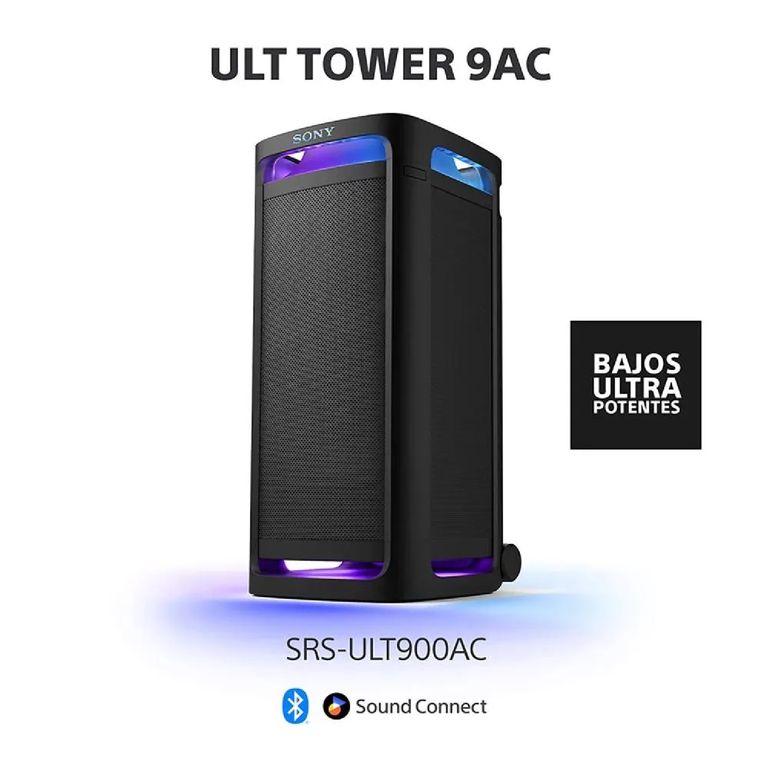 Parlante Bluetooth SRS-ULT900AC ULT TOWER 9 para Fiestas – Negro