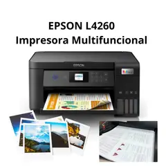 EPSON - Impresora Multifuncional EcoTank L4260 - Wi-Fi Direct