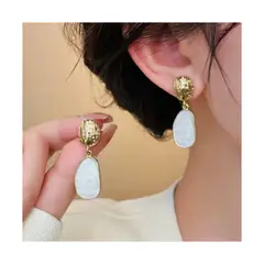 GENERICO - Par de aretes colgantes vintage